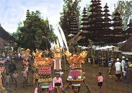 Balinese procession