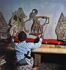 Wayang Kulit shadow play